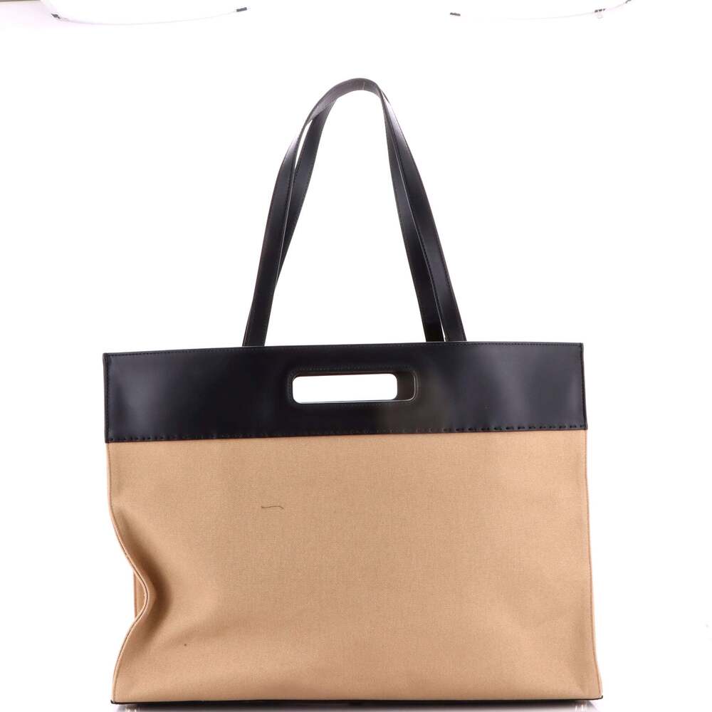 Fendi Cut Out Handle Shopper Tote #239594F11B - Picture 3 of 8